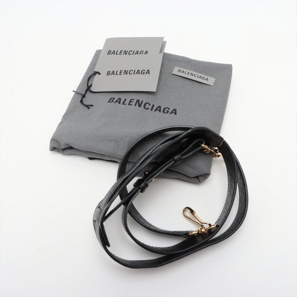 Balenciaga Classic City Mini Leather 2-Way Handbag Black