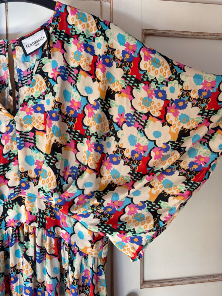 Gold & Silver Paris Belle robe longue