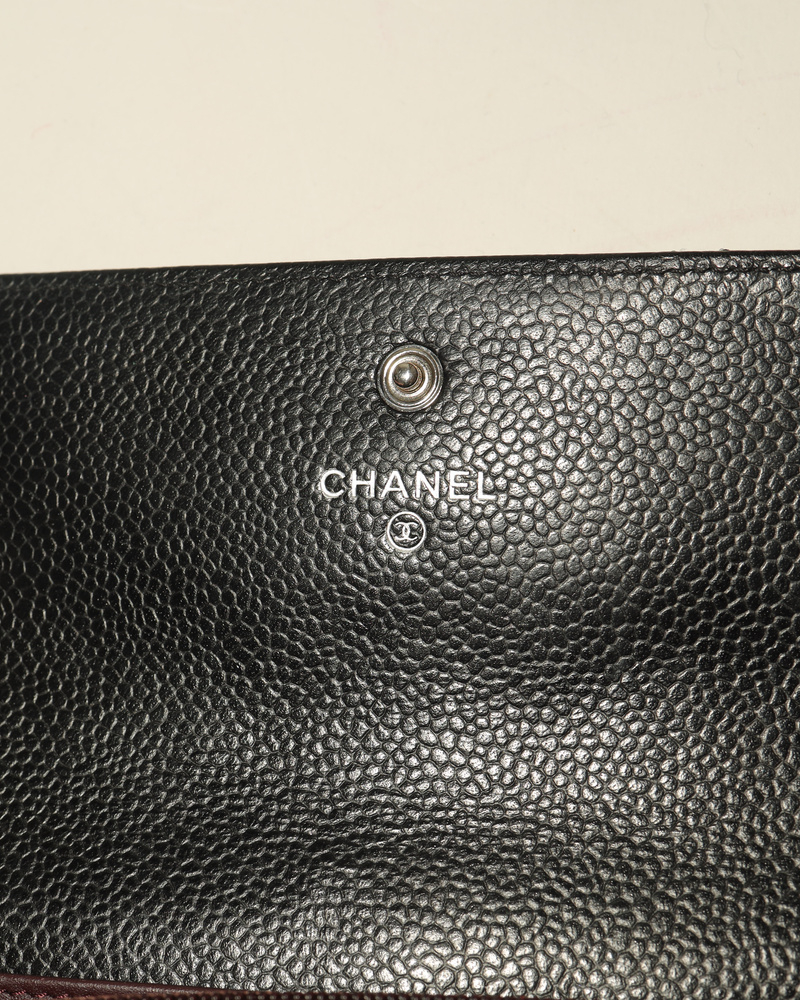 Chanel Long Caviar Wallet