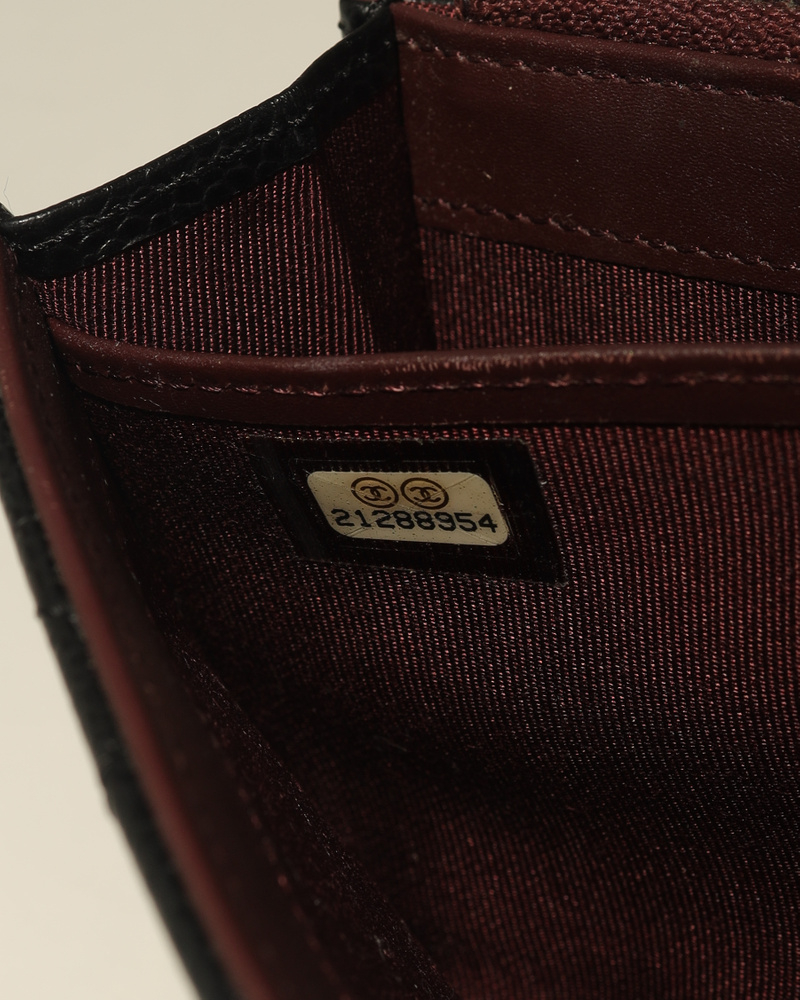 Chanel Long Caviar Wallet