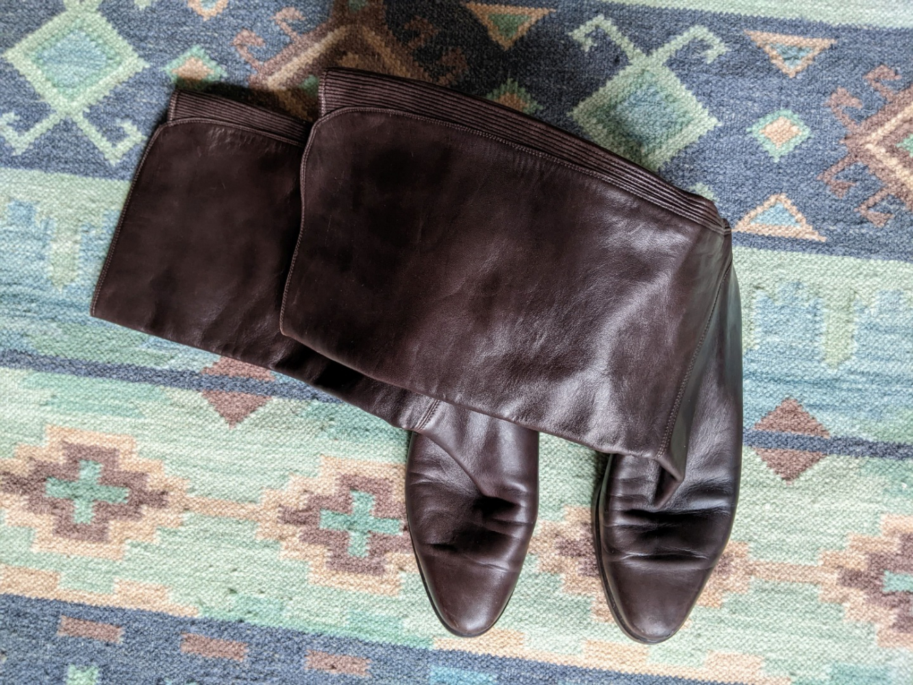 Bally Brown boots in fine, supple leather