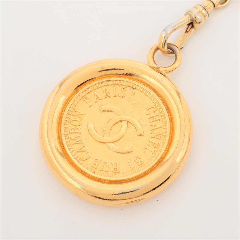 Chanel Coco Chain Belt Gold Plated - Size 80