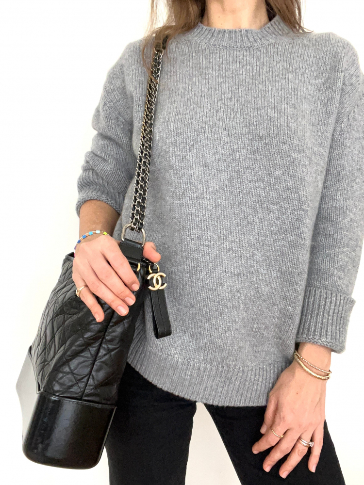 Chanel Gabrielle Large Hobo Bag Black