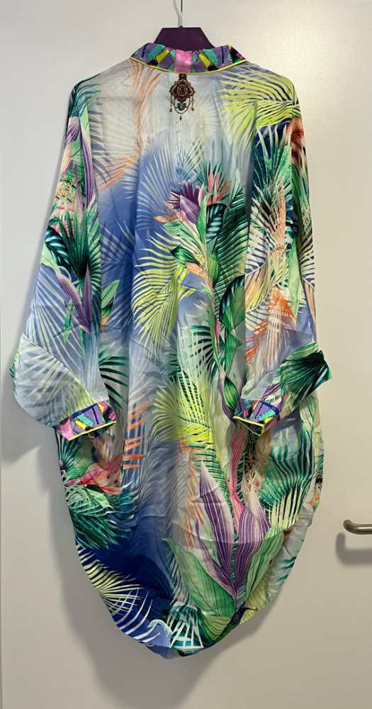 Camilla Silk shirt-dress