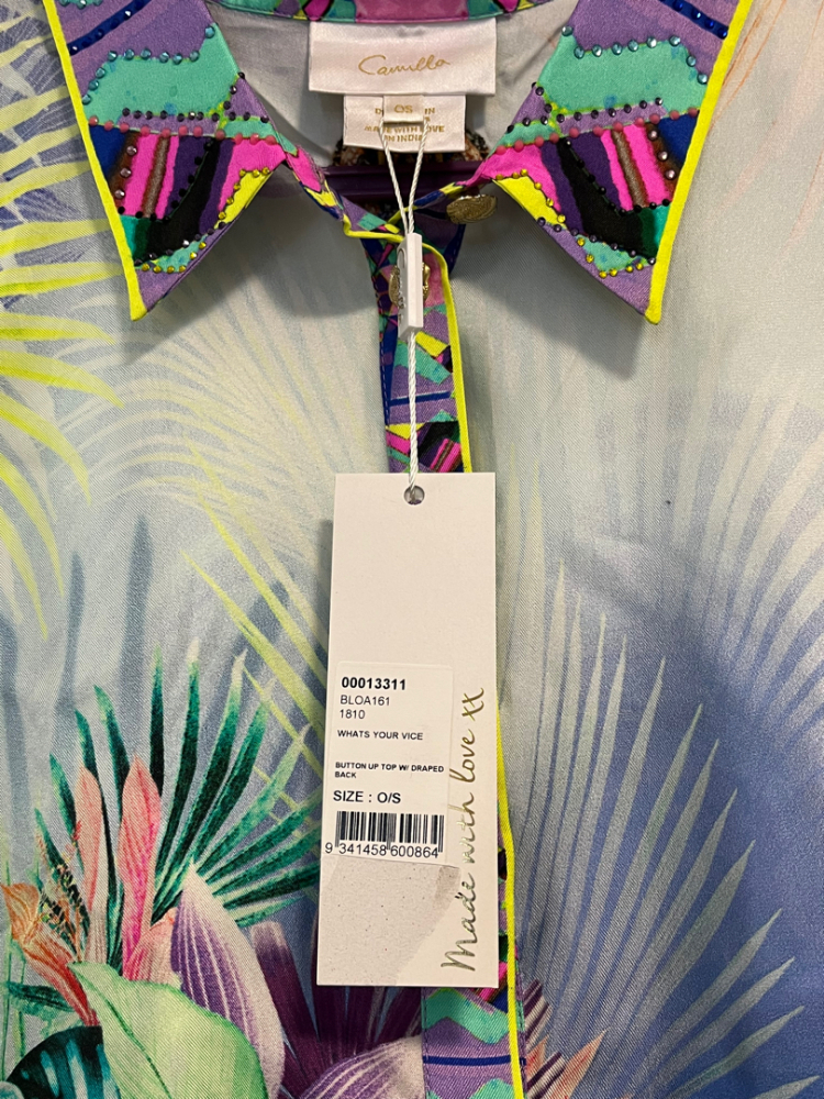 Camilla Silk shirt-dress