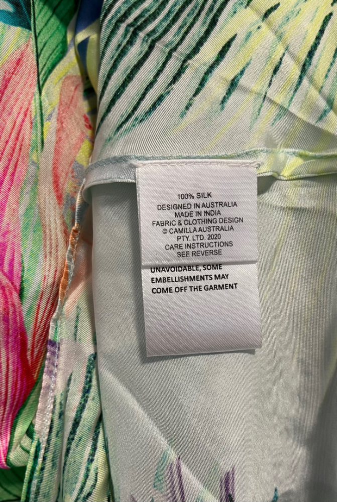 Camilla Silk shirt-dress