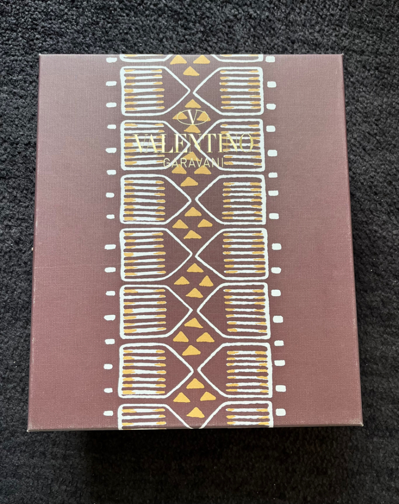 Valentino Sandales à talons en cuir lacé