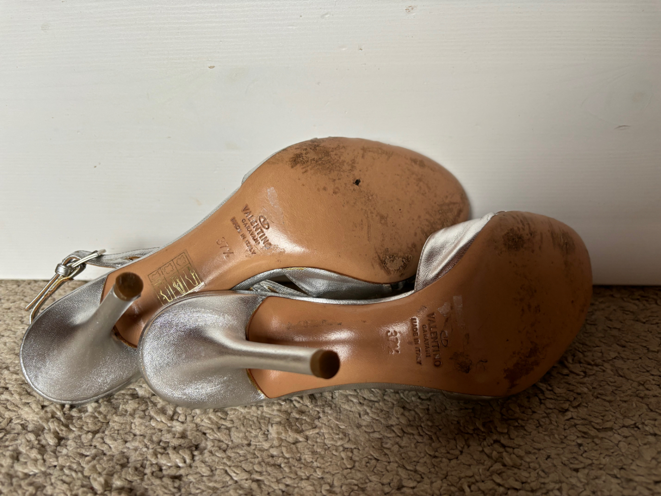 Valentino Sandales en cuir