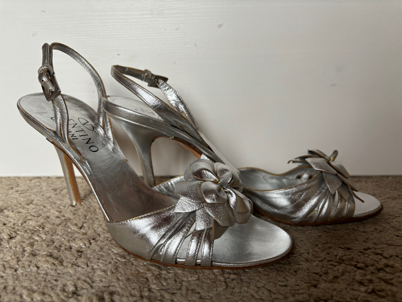 Valentino Sandales en cuir