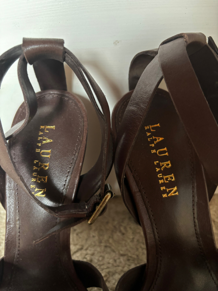 LAUREN Ralph Lauren Riemchen Plateau Sandalen Falan High Heel
