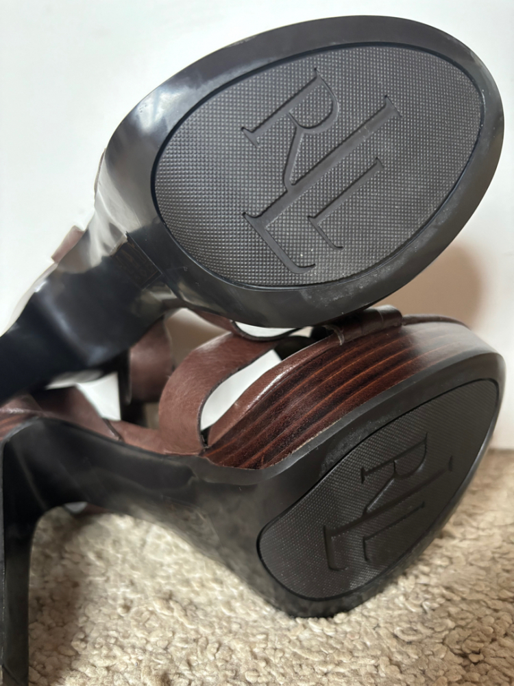 LAUREN Ralph Lauren Riemchen Plateau Sandalen Falan High Heel