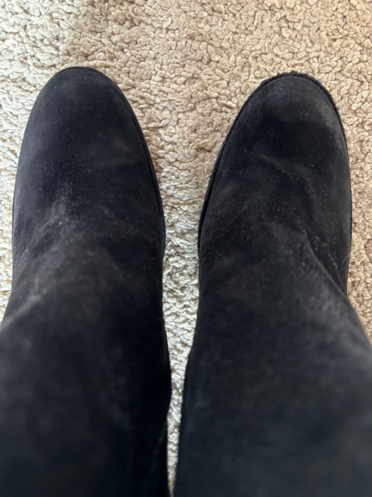 Pedro Garcia Bottines à talons hauts en daim noir