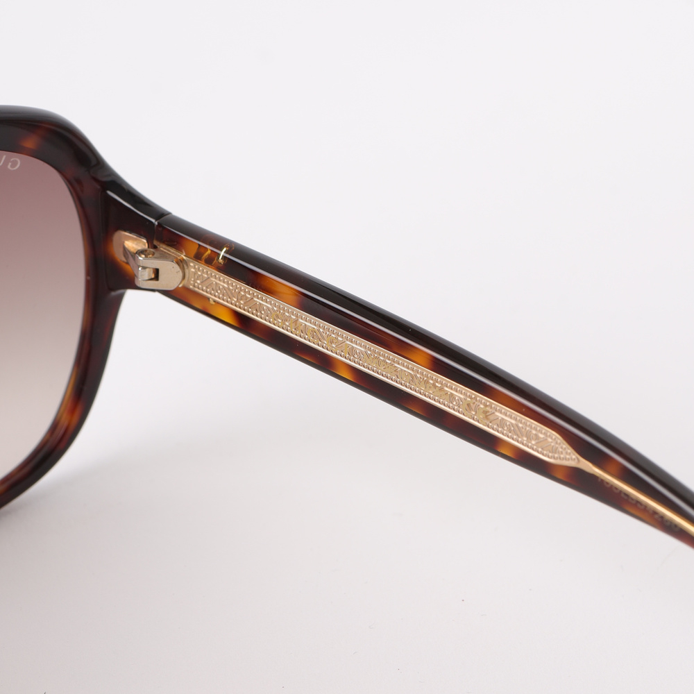 Gucci Gg Tortoiseshell Sunglasses