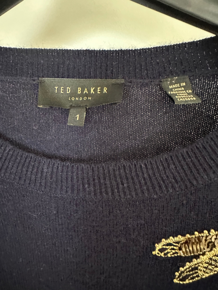 Ted Baker Dunkelblauer Pullover