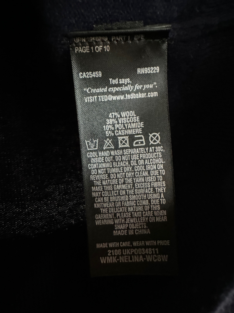 Ted Baker Dunkelblauer Pullover