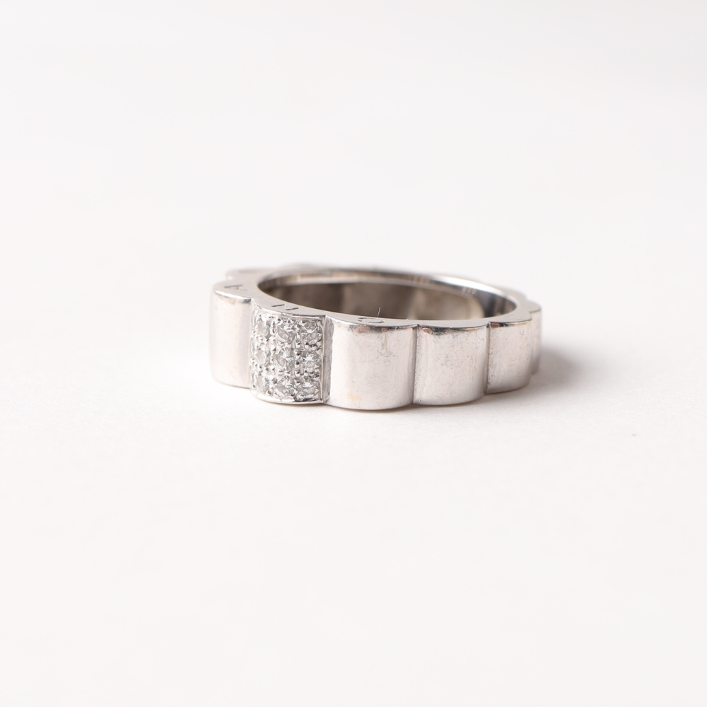 Chanel Diamond Profil De Camélia Band Ring