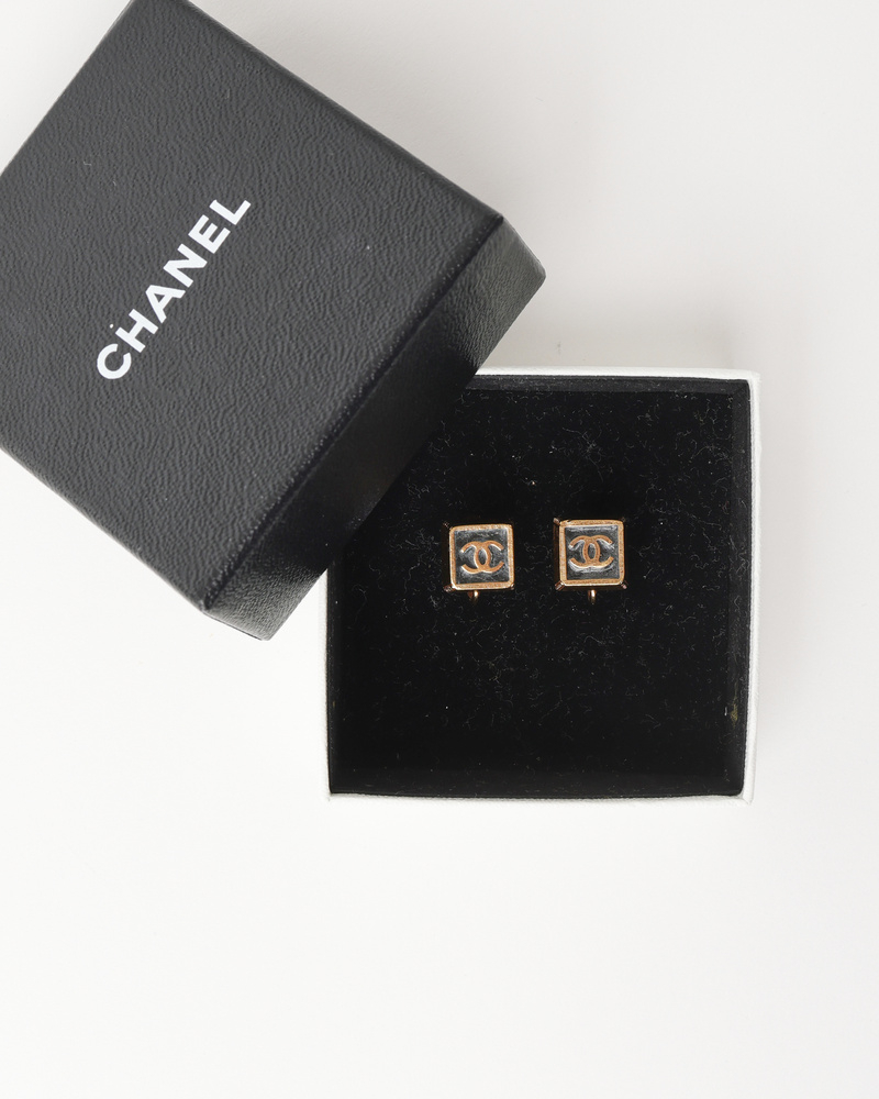 Chanel Cc Earrings