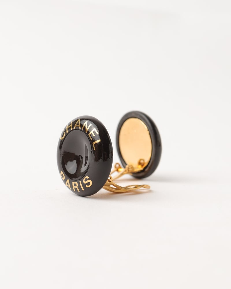 Chanel Vintage Earrings Clip On
