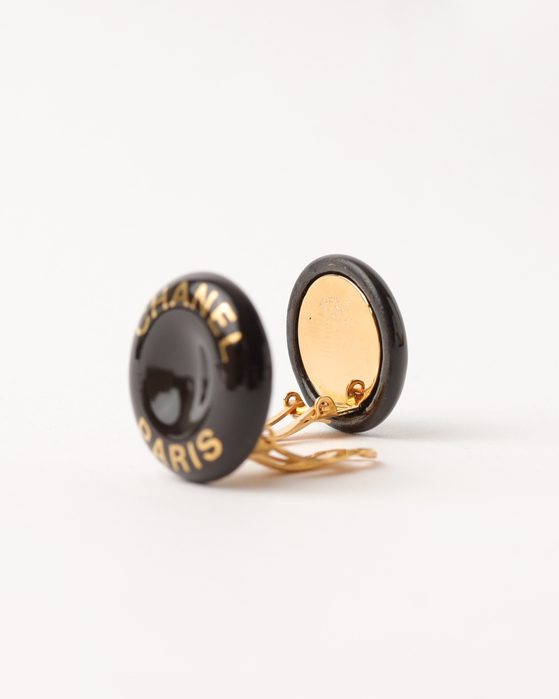 Chanel Vintage Earrings Clip On