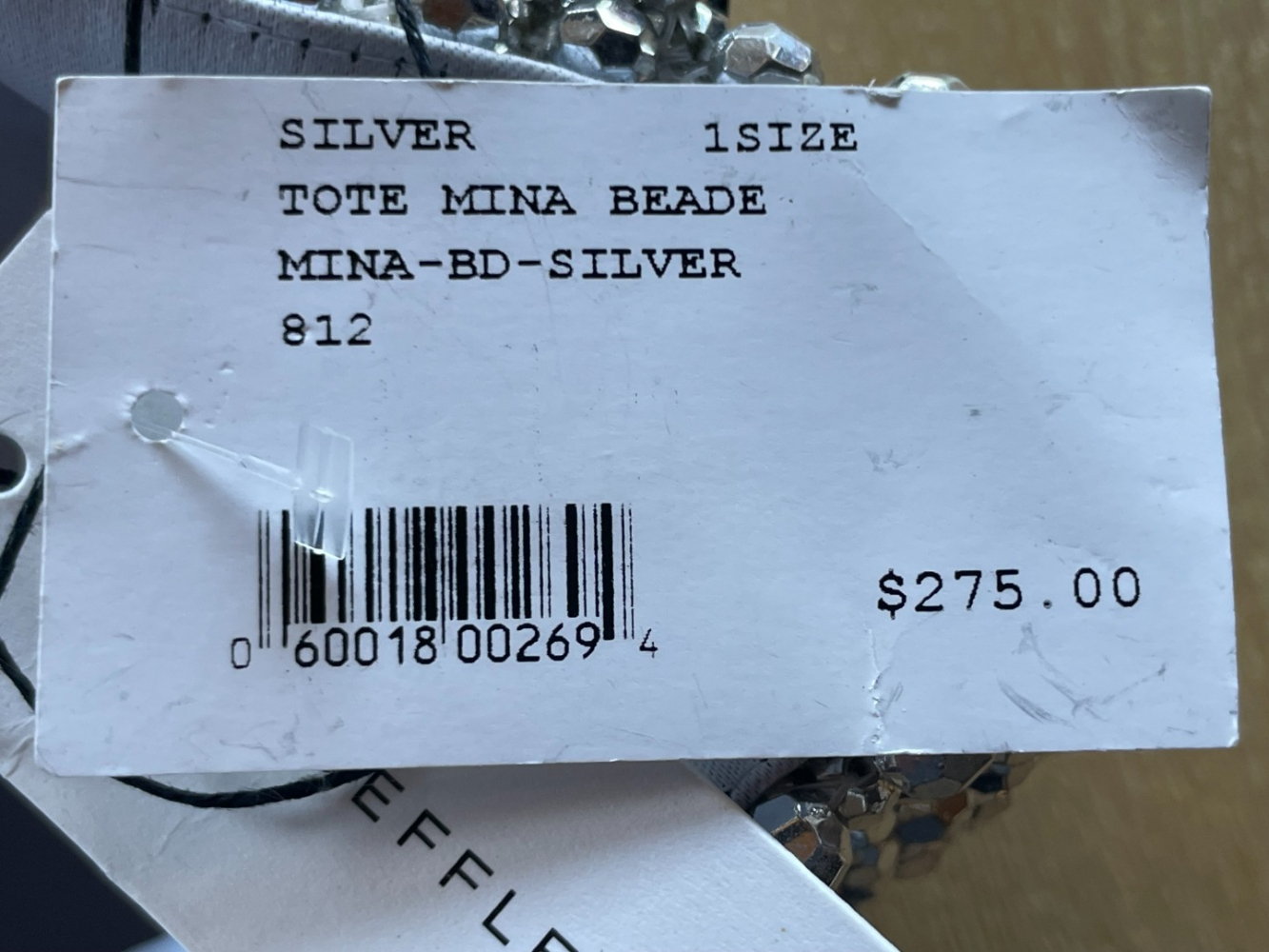 Loeffler Randall Mini-sac Mina à perles étincelantes