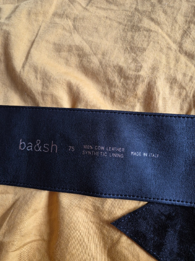 ba&sh Ceinture  en cuire