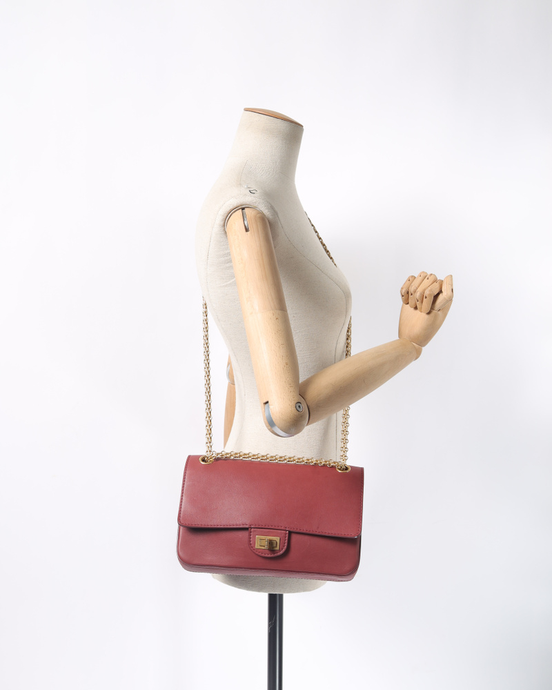 Chanel 2.55 Nude Reissue 225 Double Flap Bag