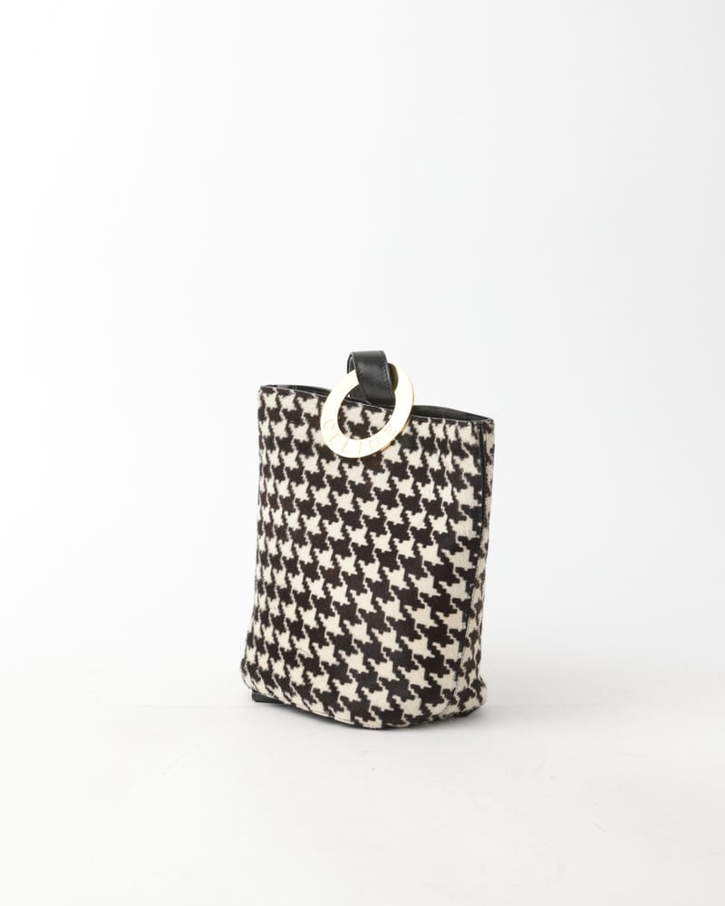 Celine Tweed Circle Bag