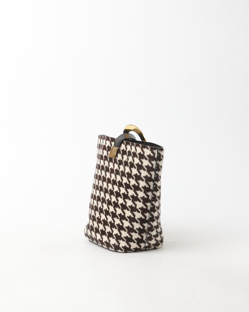 Celine Tweed Circle Bag