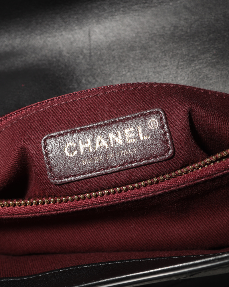 Chanel Chevron Single Flap Bag