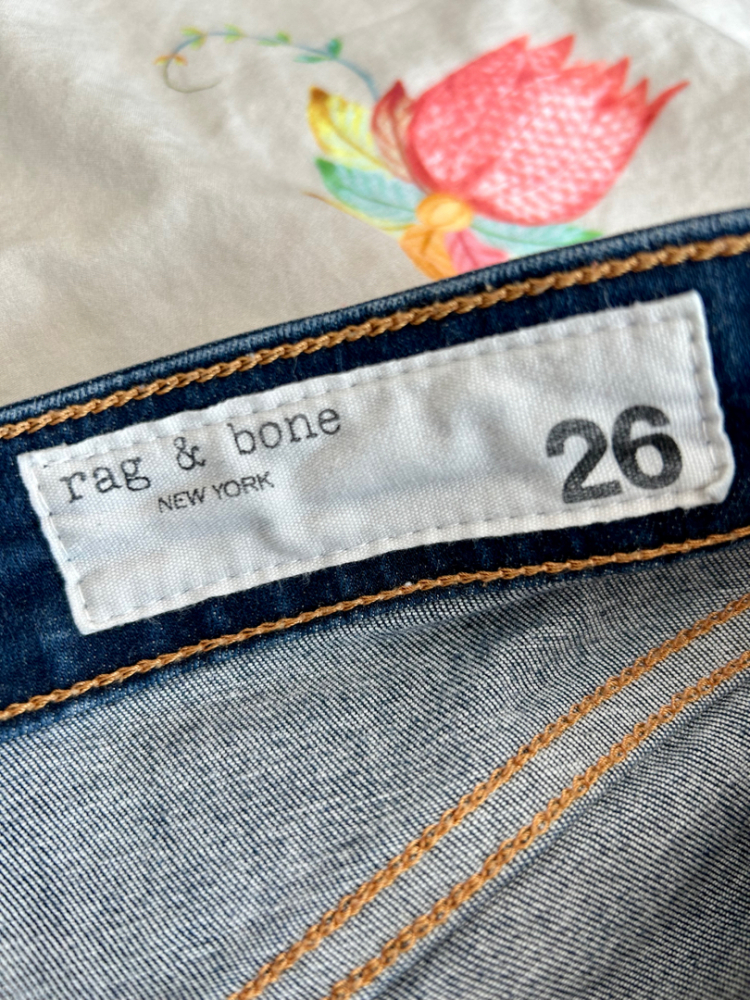 Rag & Bone Cate Slim Jeans - Mid Rise Ankle