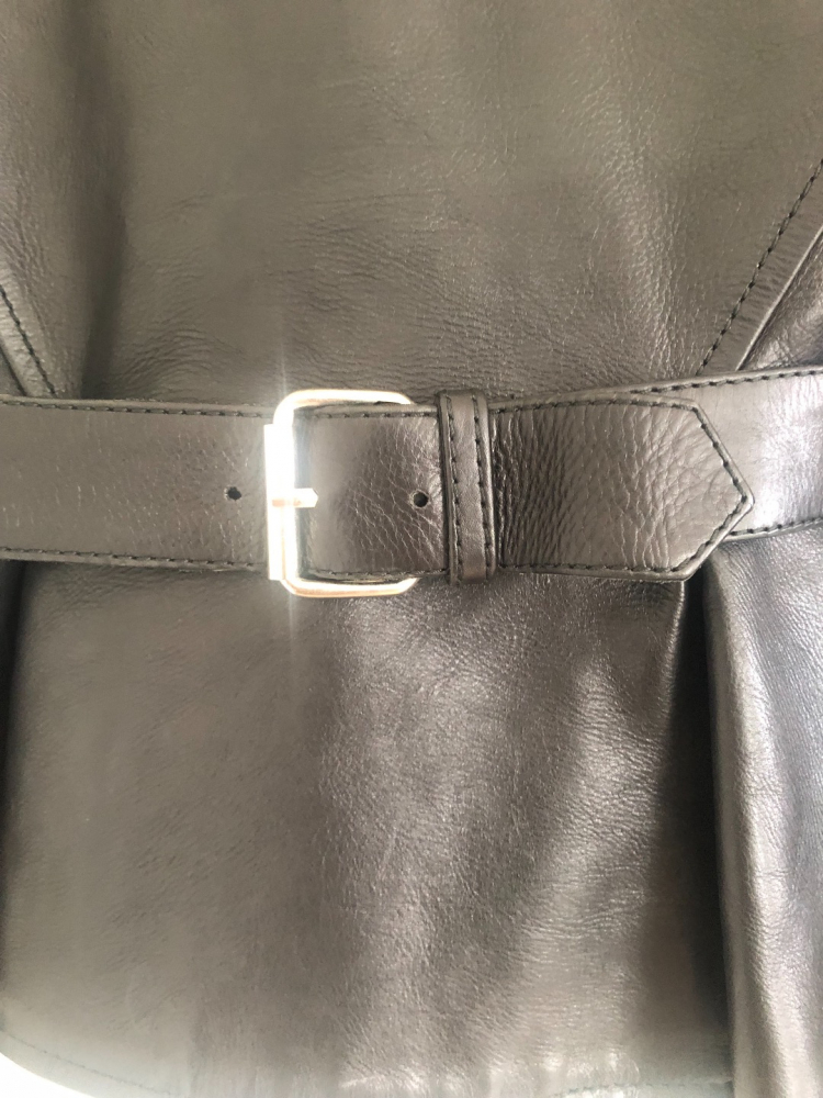 Alexander McQueen Veste en cuir