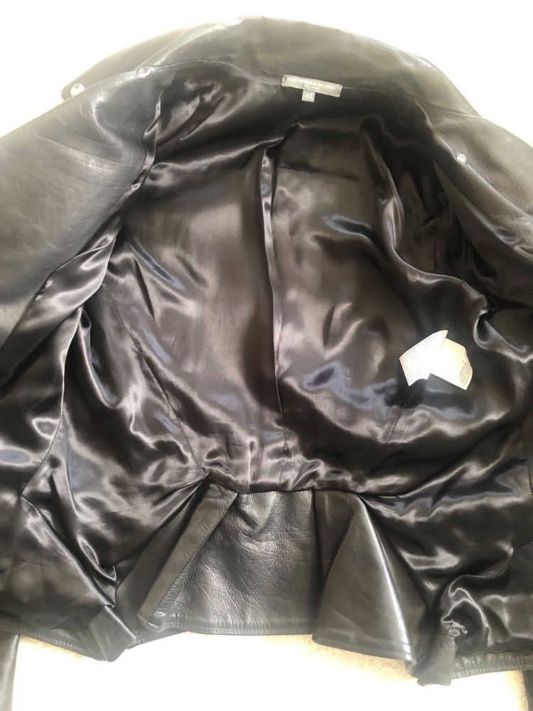 Alexander McQueen Veste en cuir