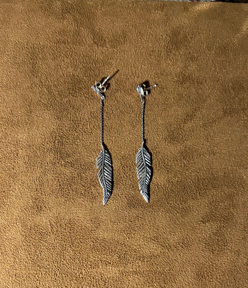 Thomas Sabo Boucles d'oreilles plumes en argent sterling