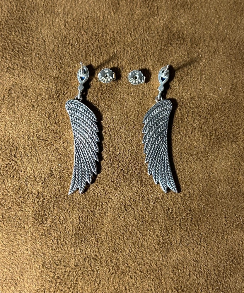 Thomas Sabo Colorful Hummingbird Wings Silver Earings