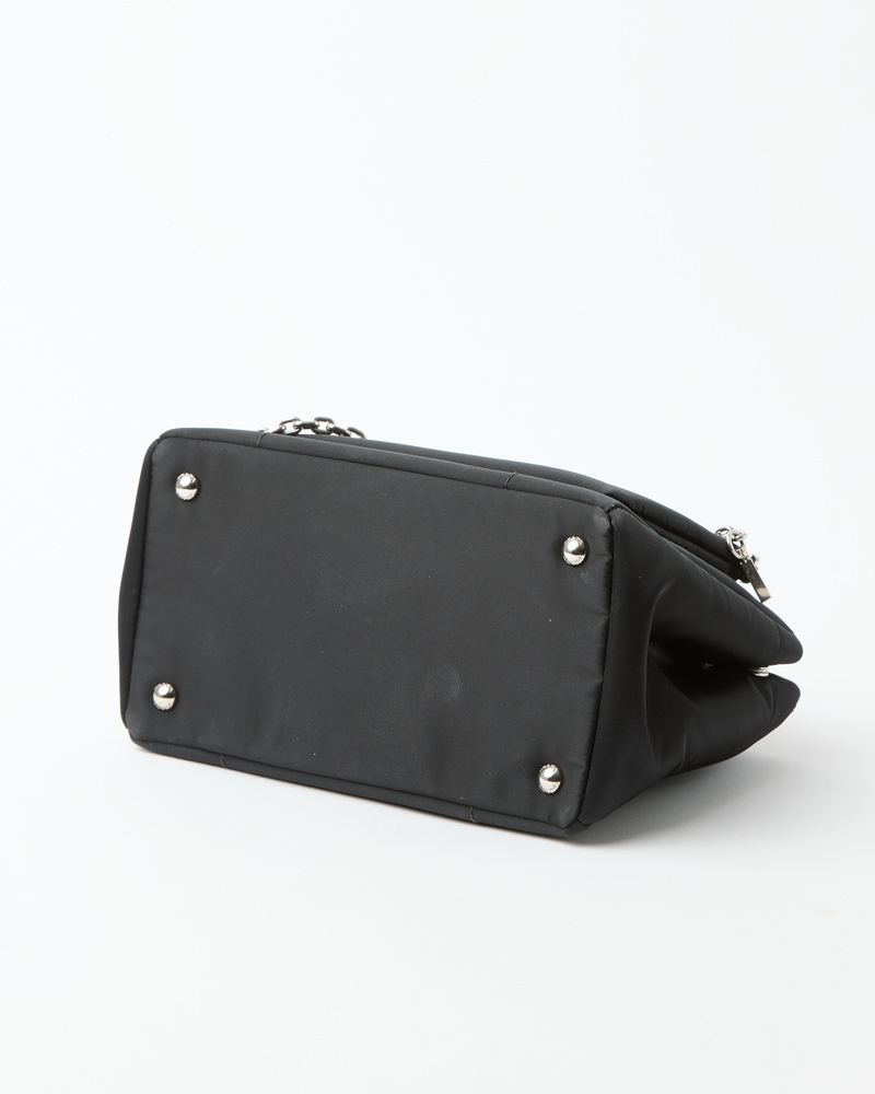 Prada Tessuto Chain Double Bag