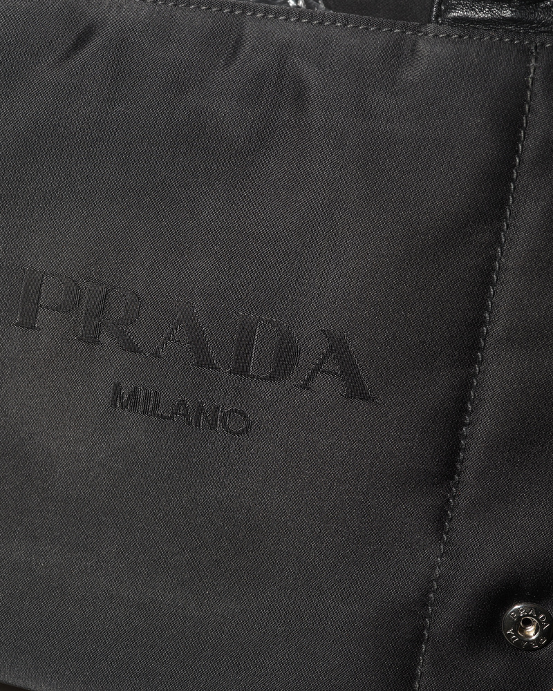 Prada Tessuto Chain Double Bag