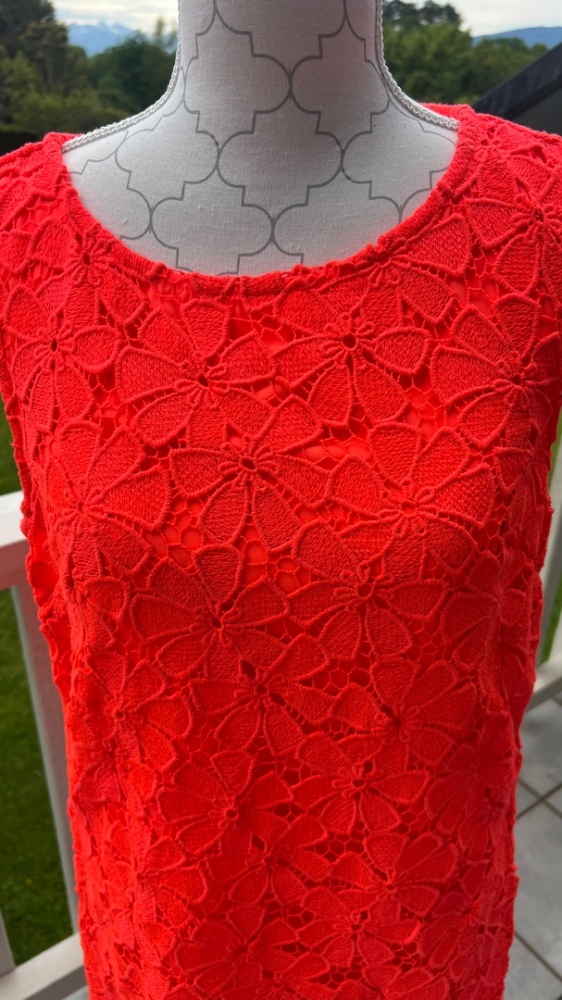 Juicy Couture Little orange lace summer dress