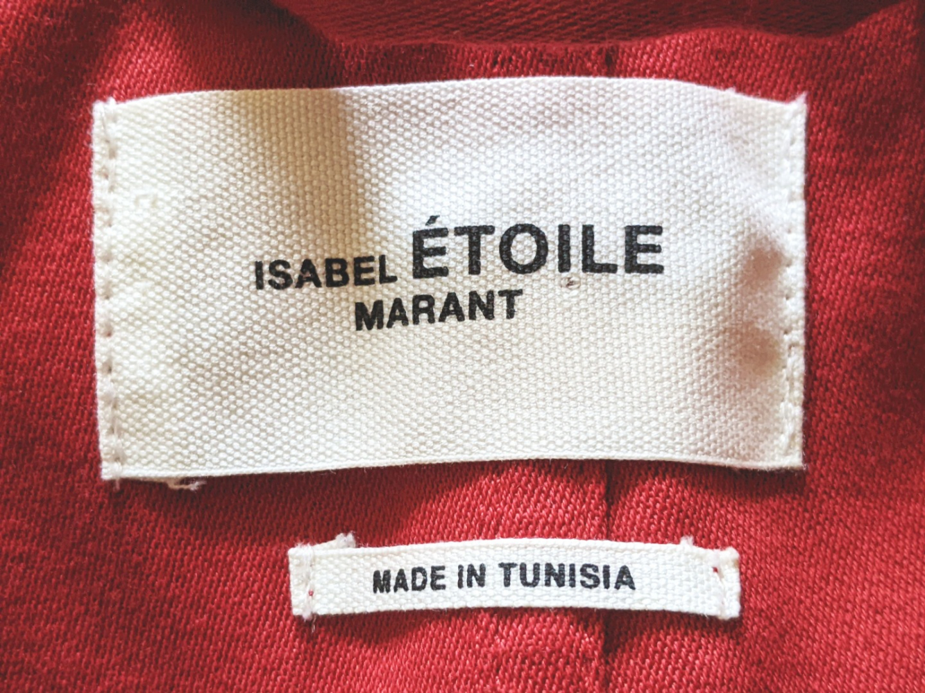 Isabel Marant Etoile Parka rouge mi-saison oversized M-L-XL-XXL