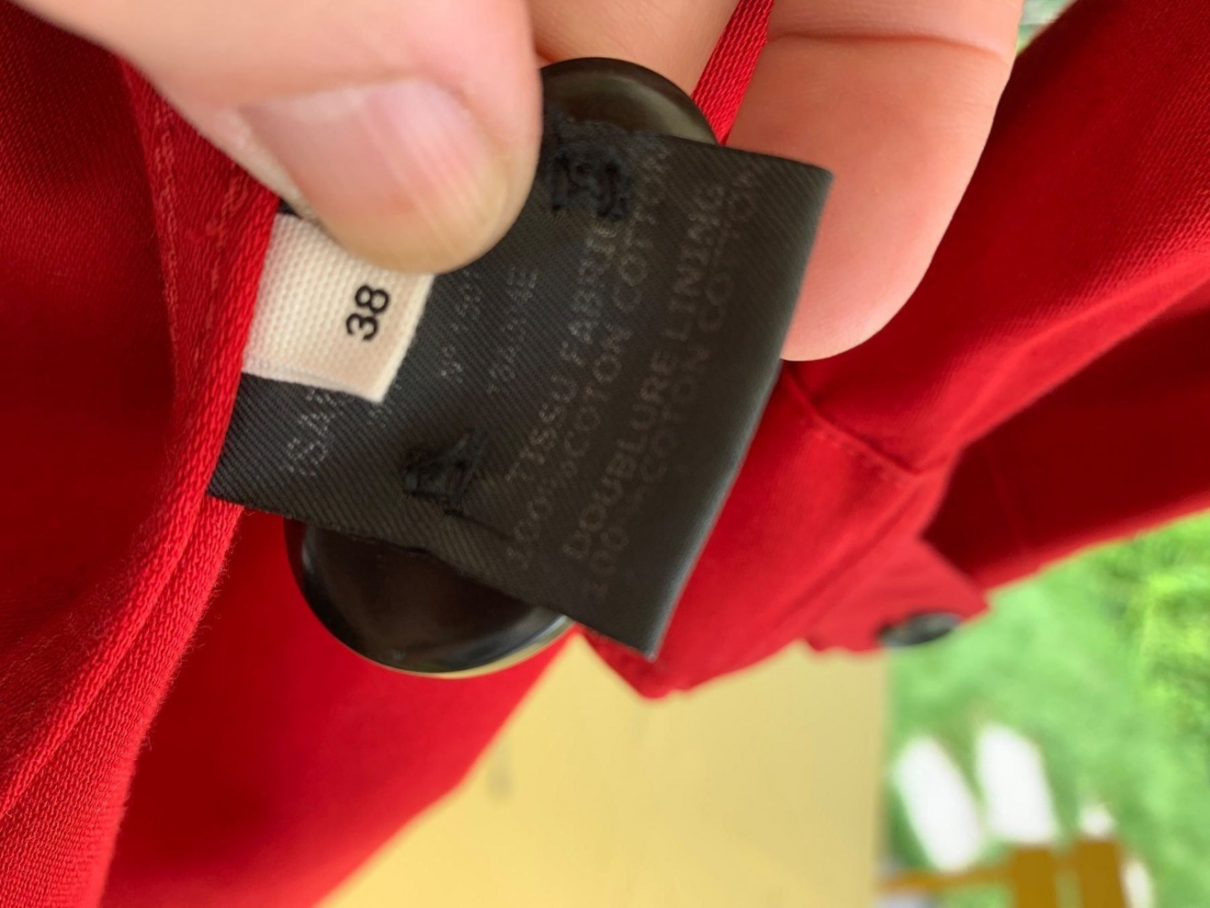 Isabel Marant Etoile Parka rouge mi-saison oversized M-L-XL-XXL