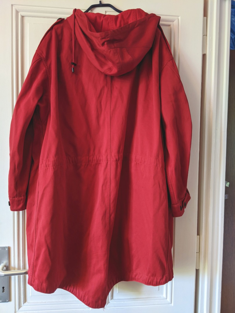 Isabel Marant Etoile Parka rouge mi-saison oversized M-L-XL-XXL