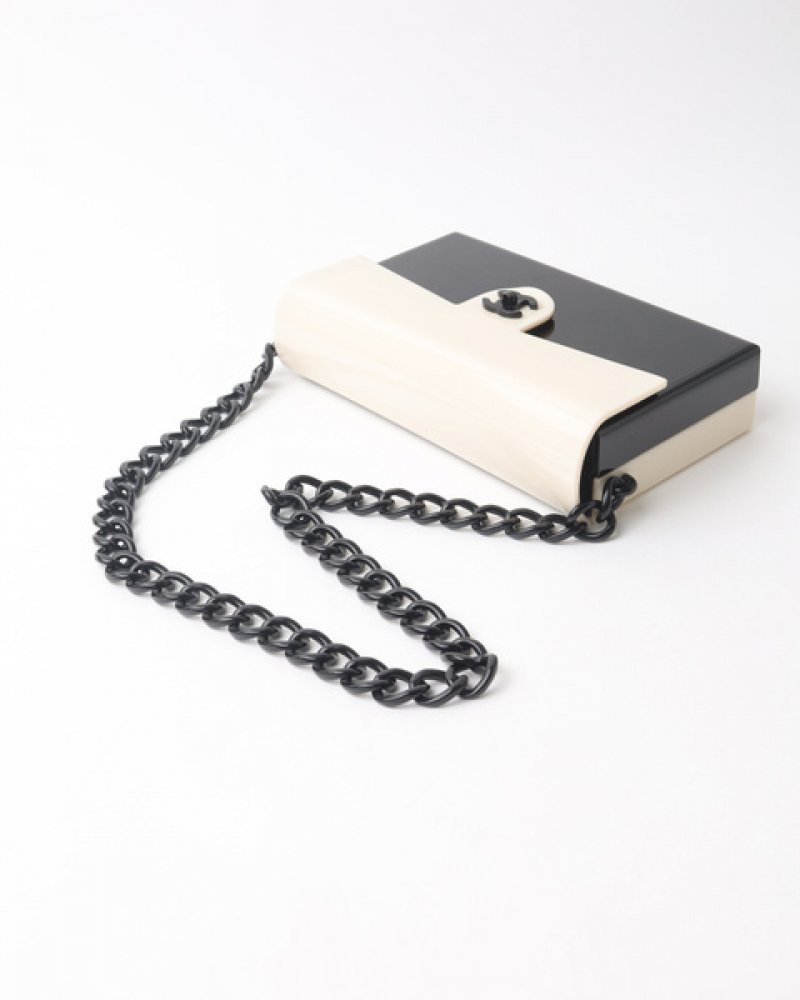 Chanel Acrylic Single Flap Bag