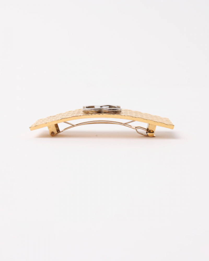 Chanel Cc Hair Barette