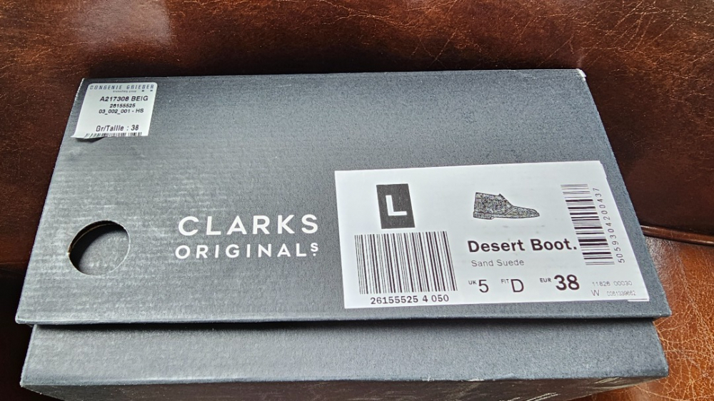 Clarks Desert boot