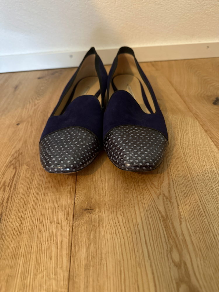 Nicholas Kirkwood Flat with snakeskin