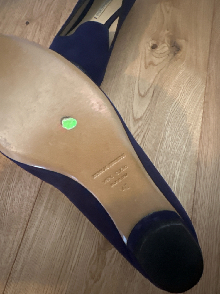 Nicholas Kirkwood Flat with snakeskin