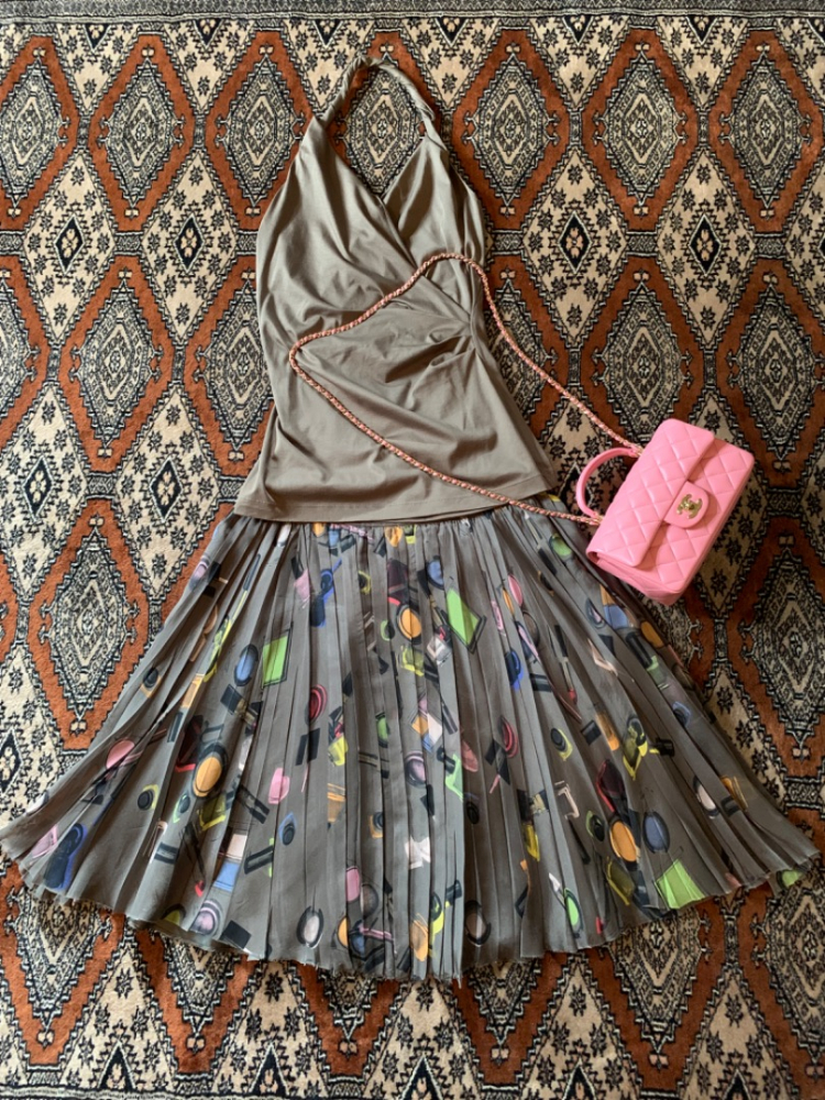 Moschino Cheap And Chic MOSCHINO JUPE EN SOIE