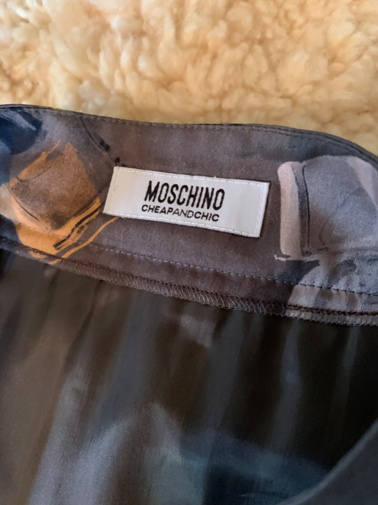 Moschino Cheap And Chic MOSCHINO JUPE EN SOIE