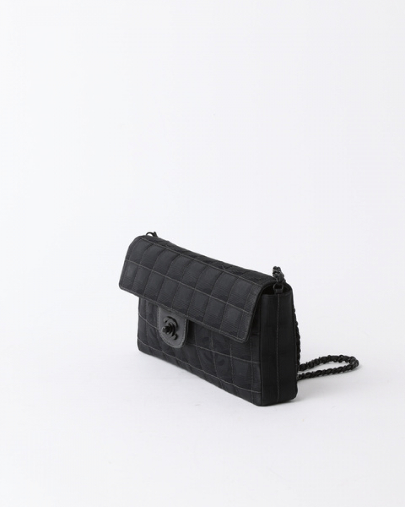 Chanel Cc Travel Line Chocolate Bar Bag