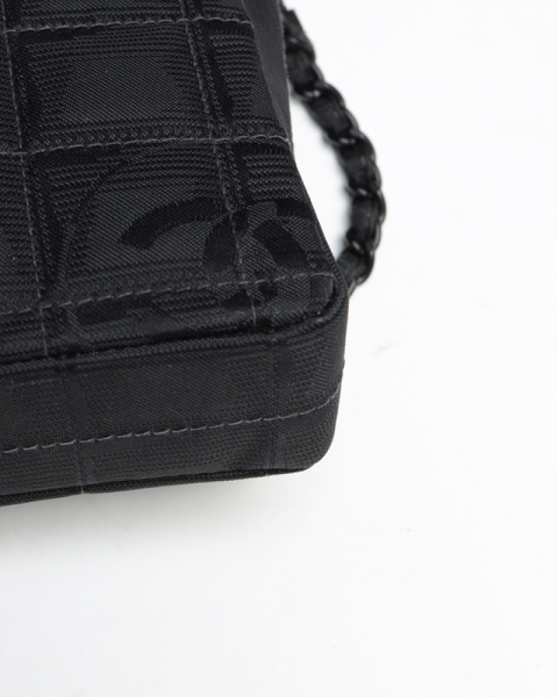 Chanel Cc Travel Line Chocolate Bar Bag