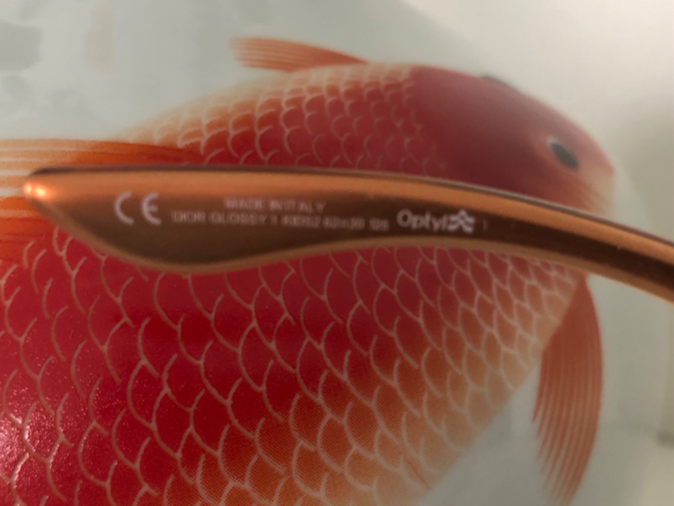 Christian Dior 80s style glasses